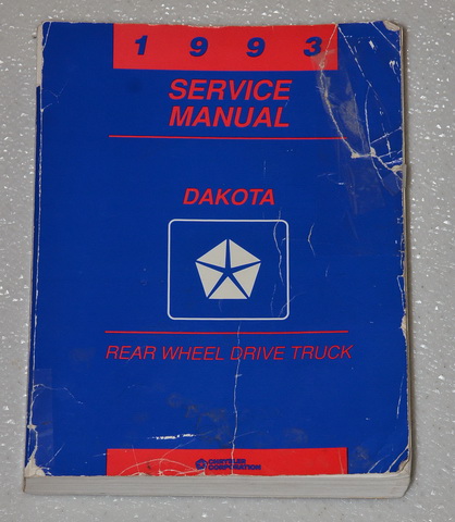 1993 DODGE DAKOTA 4X4 2X4 PICKUP TRUCK Factory Dealer Shop Service 