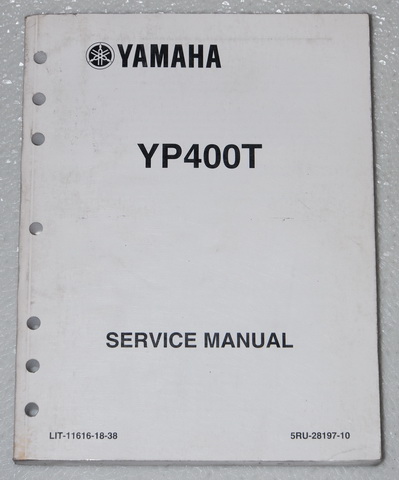2005 Yamaha Majesty Scooter YP400 Service Manual YP400T YP 400 Shop Repair