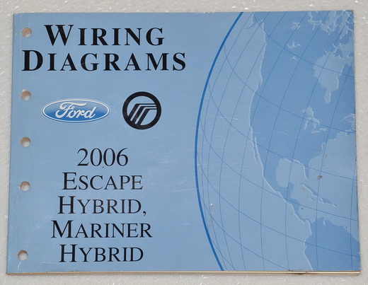 2006 Ford escape hybrid service manual