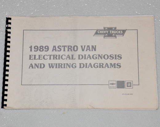 1989 Chevrolet Astro Van Electrical Diagnosis & Wiring Diagrams