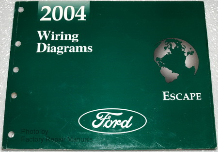 2004 Ford Escape Electrical Wiring Diagrams - Original Manual - Factory