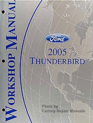 2005 Ford thunderbird manual transmission #10