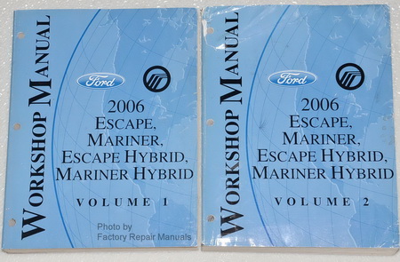 2006 Ford escape hybrid service manual #8