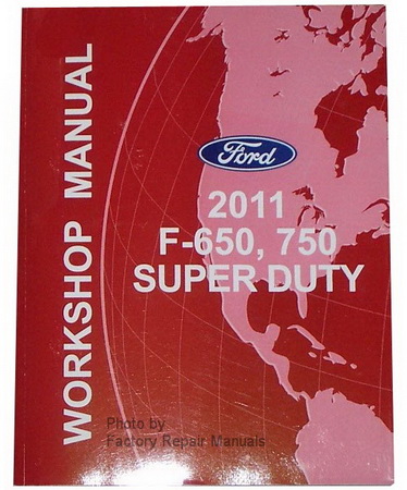 2011 Ford f 750 owners manual #8