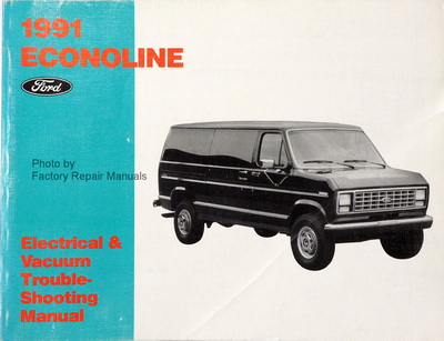 1991 Ford e350 owners manual #8