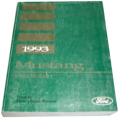 1995 Ford mustang factory service shop repair manual #5