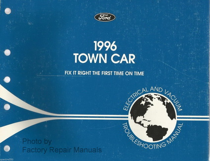 1996 Lincoln Town Car Service Manual