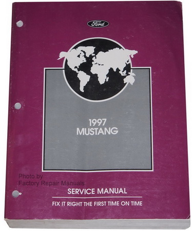 1997 Ford mustang owners manual #3