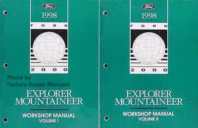 1998 Ford explorer workshop manual #3