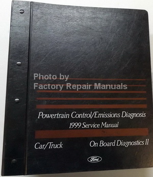 1999 Ford, Lincoln, Mercury Powertrain Control & Emissions Diagnosis Service Manual