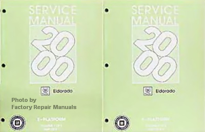 2000 Cadillac Eldorado Factory Service Manuals