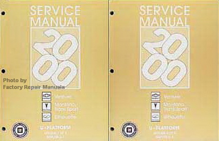 2000 Chevrolet Venture, Pontiac Montana, Oldsmobile Silhouette Factory Service Manual