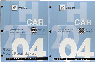 2004 Buick LaSabre Factory Service Manuals