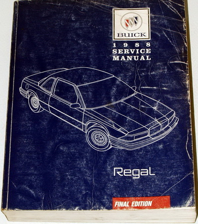 1995 Buick Roadmaster, Chevrolet Caprice & Impala SS Factory Dealer Shop Service Manual