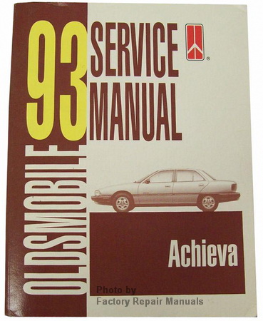 1993 Oldsmobile Achieva Factory Service Manual