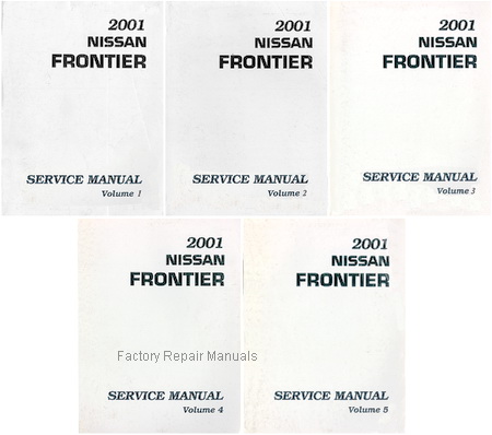 2001 Nissan Frontier Factory Electronic Service Manuals