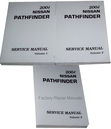 2004 Nissan Pathfinder Factory Electronic Service Manuals