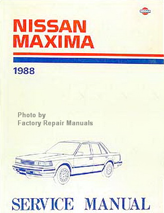 1989 Nissan Maxima Factory Service Manuals