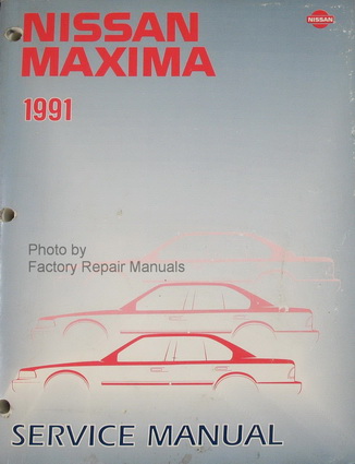 1991 Nissan Maxima Factory Shop Service Manual