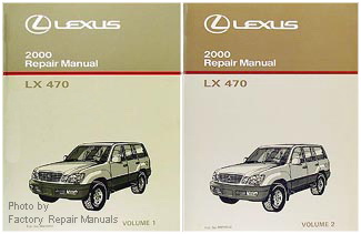 2000 Lexus LX470 Factory Service Repair Manuals