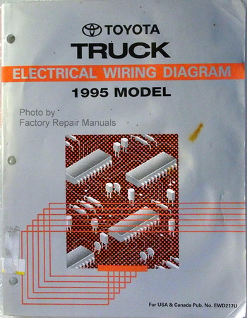1995 Toyota Pick-up Truck Electrical Wiring Diagrams