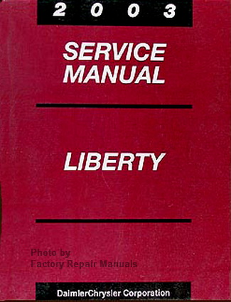 2003 Jeep Liberty Factory Shop Service Manual Set
