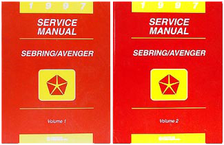 1997 Chrysler Sebring & Dodge Avenger Factory Dealer Shop Service Manual